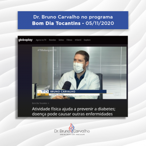 Dr Bruno Carvalho, vascular no G1